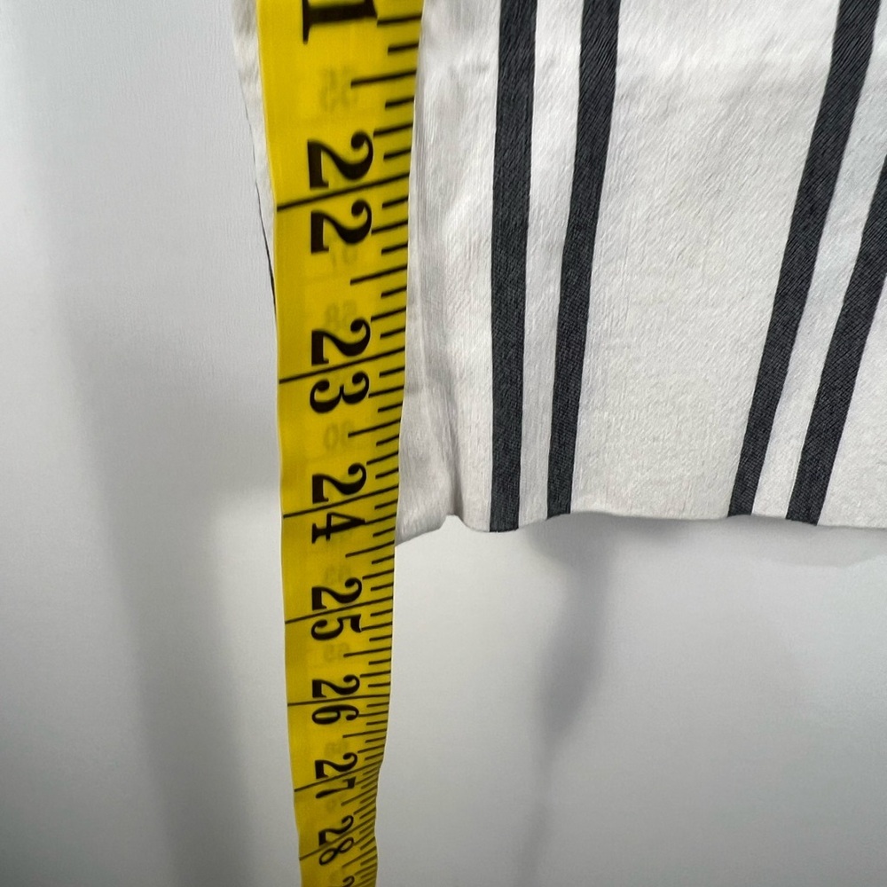 New York & Co. 7th Ave Striped Ankle Workwear/Office Pants Sz Small - Picture 7 of 11